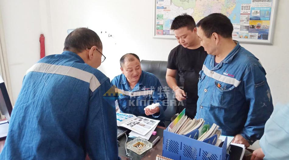 PP电子特瓷赴四川某水泥厂现场勘探以及手艺交流
