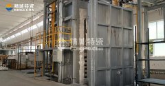 热烈庆祝PP电子特瓷首条梭式吊烧气窑燃烧乐成